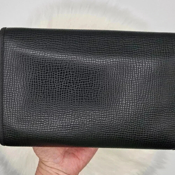 Dior Black Grained  Leather Clutch - Picture 5 of 16